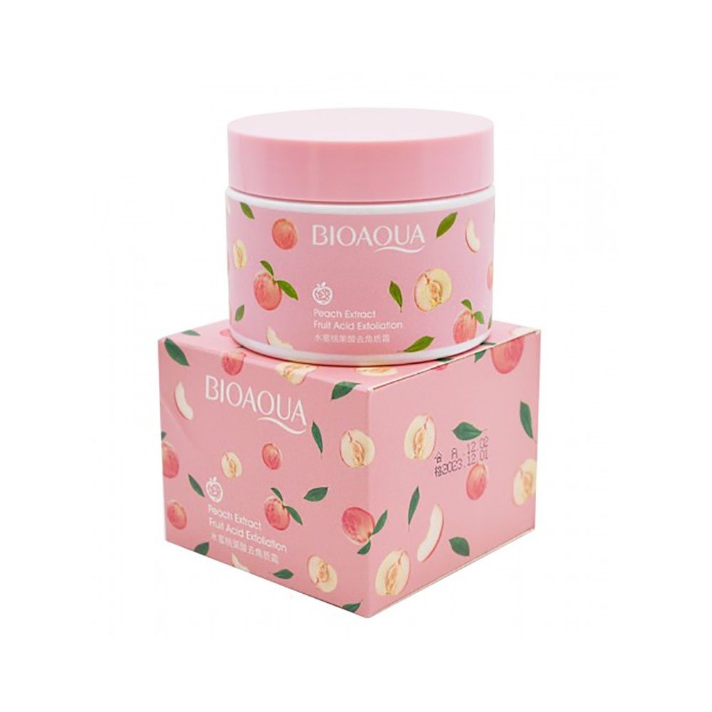 اسکراب-و-لایه-بردار-صورت-بیوآکوا-با-عصاره-ی-هلو-Peach-Extract-BIOAQU اسکراب و لایهبردار صورت و بدن بیوآکوا با عصاره هلو (BIOAQUA) - Image 1