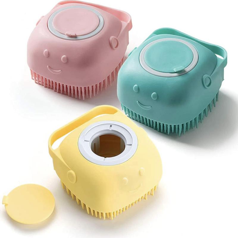 IMG_3767 لیف سیلیکونی مخزندار اورجینال درجه یک مدل Silicone Body Brush - Image 1