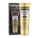 کرم ضد آفتاب و کلاژن ساز Wokali Collagen Ultra Protect 3 in 1 بی‌رنگ