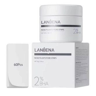 چسب بینی ضد جوش سرسیاه لانبنا LANBENA Nose Plants Pore Strips