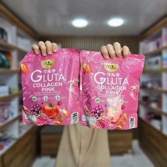 آبمیوه گلوتاتیون کلاژن پینک سفید کننده پوست اورجینال