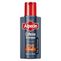 شامپو تقویت‌کننده و ضد ریزش مو آلپسین مردانه حجم 250 میلی‌لیتر مدل Caffeine C1